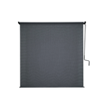 Coolaroo 2.4 x 2.4m Gunmetal Crank Operated Outdoor Blind