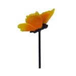 Northcote Pottery Decorative Orange Butterfly Stake