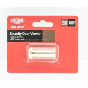 Lockwood Polished Brass 160 Series Security Door Viewer