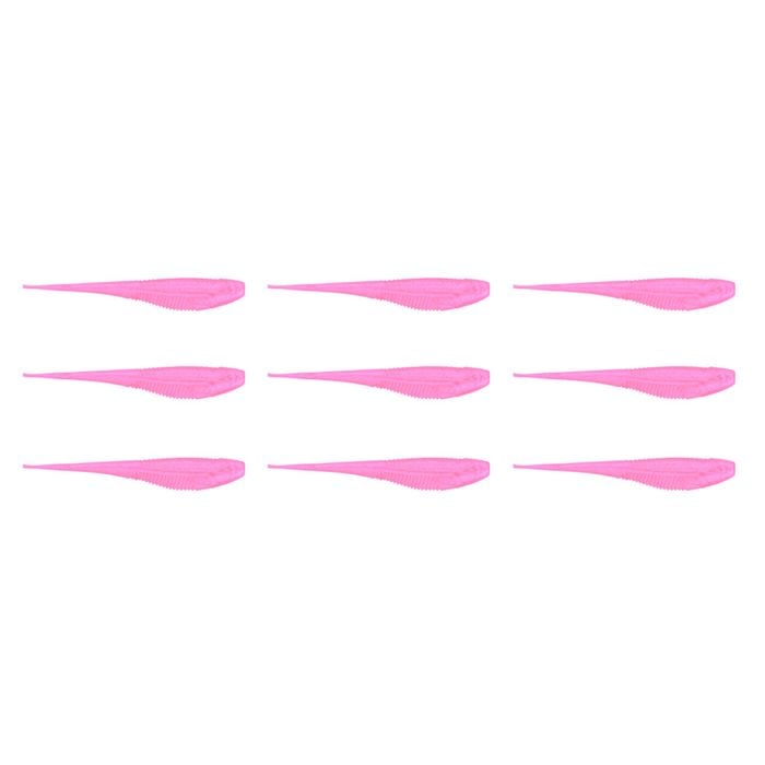 3x 3PK 7In Rapala Crush City The Jerk Soft Plastic Minnow Lures - Bubblegum UV