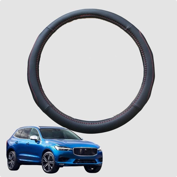Steering Wheel Cover for Volvo XC60 2008-2017 (Mk I Mk I Facelift) 38CM | Circle