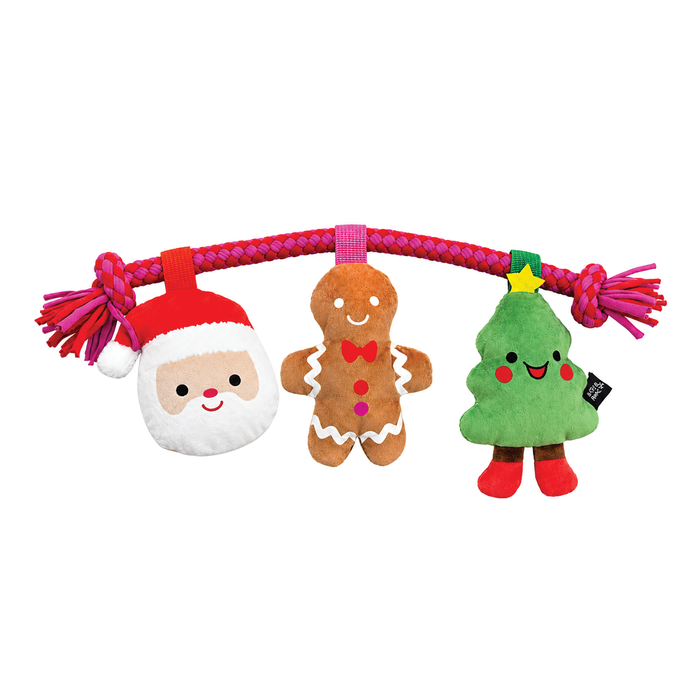 Baxter Bone Jolly Jingle Bells Trio Of Plush Toys