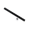 Taskmaster 610 x 50mm Black Matte Heavy Duty Continuous Hinge