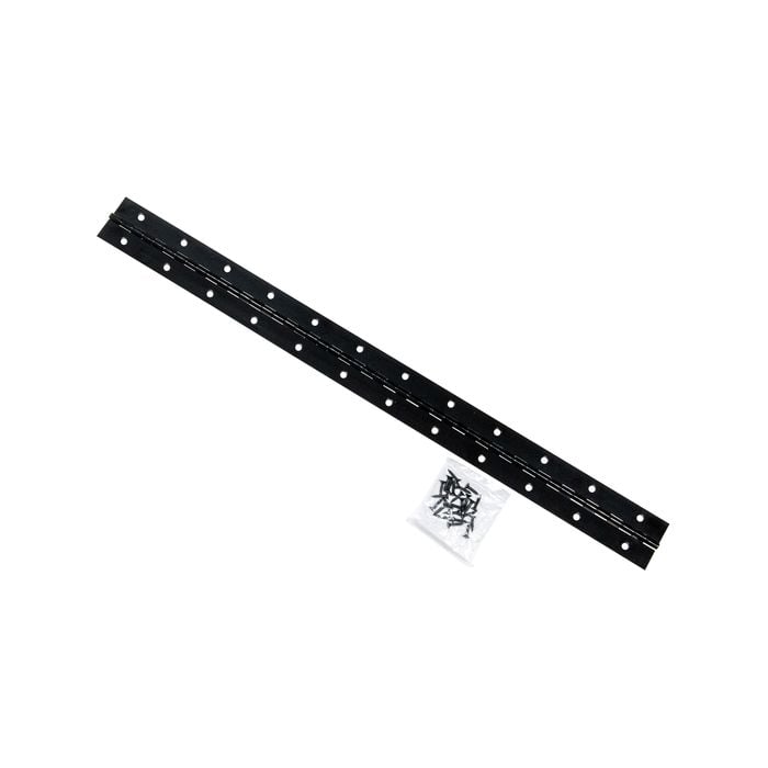 Taskmaster 610 x 50mm Black Matte Heavy Duty Continuous Hinge