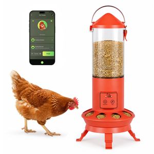 Advwin 3.5L Automatic Chicken Feeder Smart Poultry Feeder with APP Control
