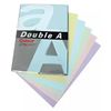 Double A A4 80gsm Pastel Colour Copy Paper 500pcs (Rainbow)