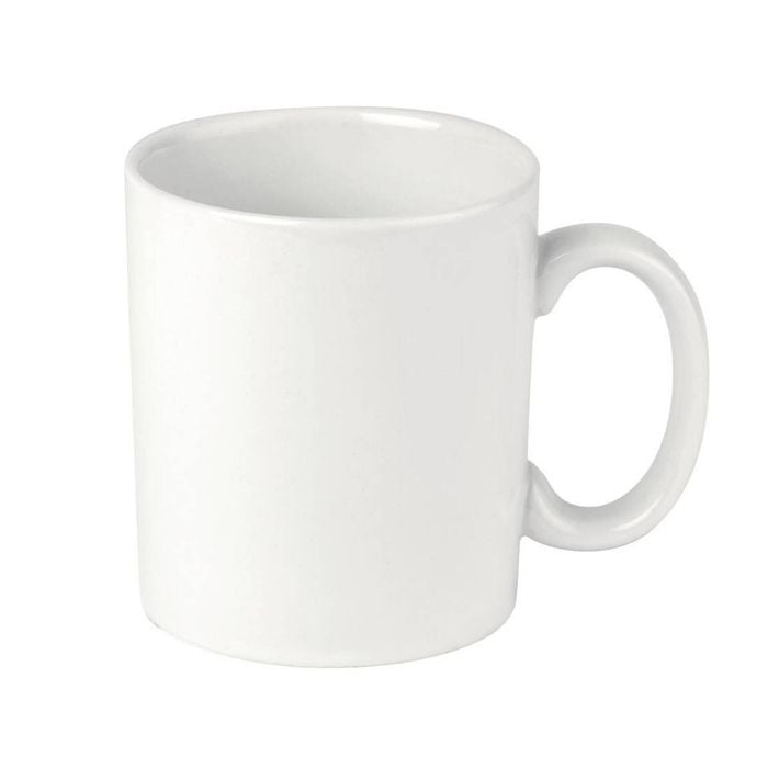 Olympia Mugs Athena White Porcelain 36 Pack 10oz 280ml Commercial Tableware