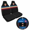 Brisbane Lions Official Afl Seat Cover And Steering Wheel Cover Combo