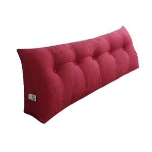 SOGA 180cm Rose Red Wedge Pillow