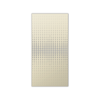Walpix 1800 x 900 x 2.0mm Perforated Aluminium Decorative Screen Flat Profile Vision - Magnolia
