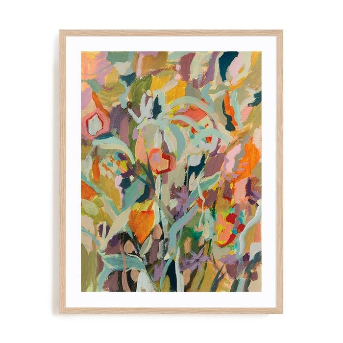 Artey | Spring Carnival - Framed Print - Natural Frame - 70 x 90cm