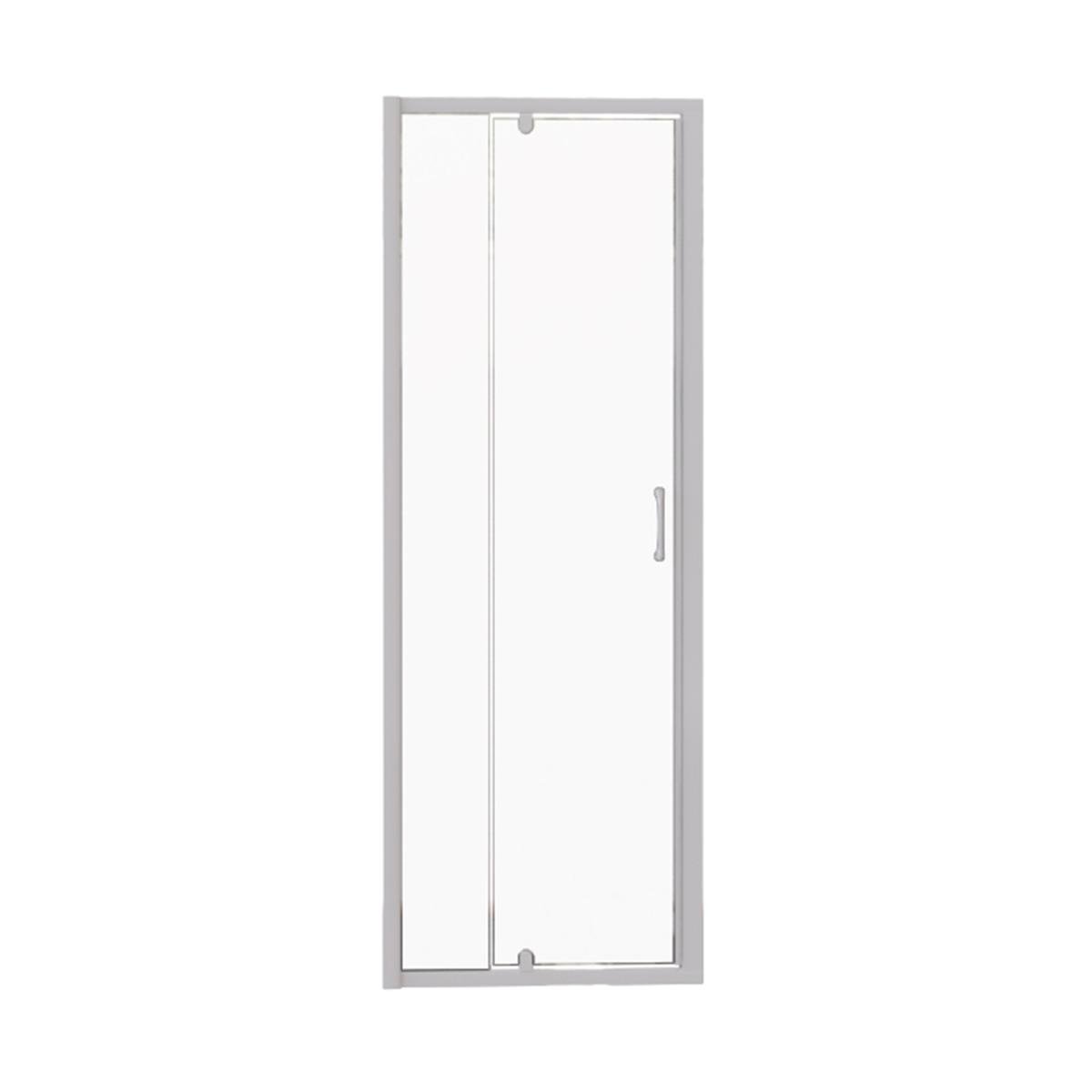 Stein 750 x 1830mm White Windsor Square Shower - Door Only - Bunnings New Zealand