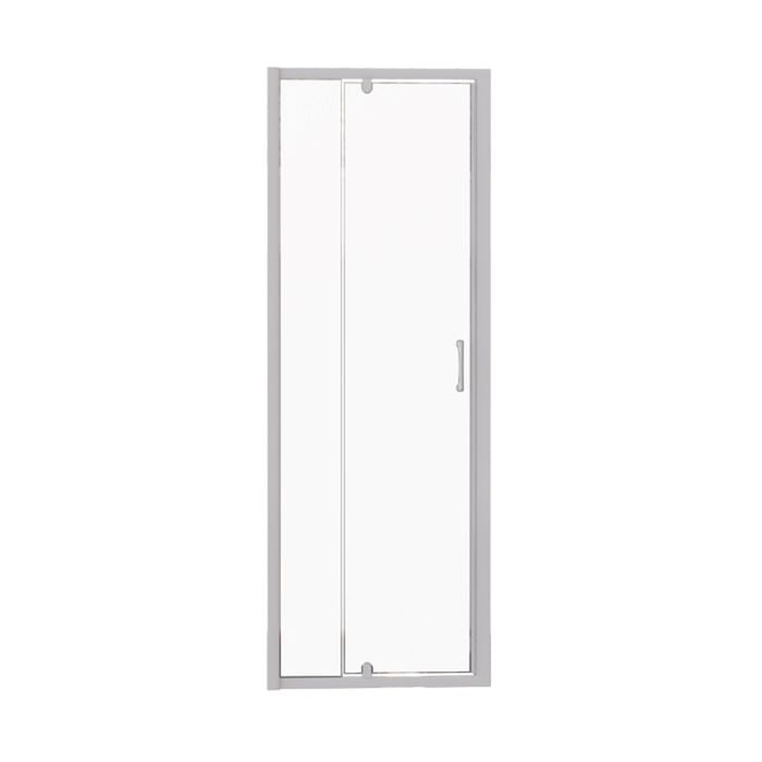Stein 750 x 1830mm White Windsor Square Shower - Door Only