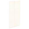 Kaboodle 900mm Buttermilk Modern Pantry Door - 2 Pack
