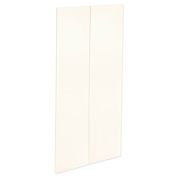 Kaboodle 900mm Buttermilk Modern Pantry Door - 2 Pack