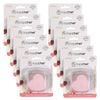 12x 5pc Topchef Silicone Cupcake Liner Patties Heart Multicoloured Assorted