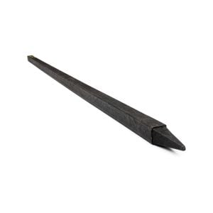 Jack 1200 x 23mm Black Square   Plastic Garden Stake