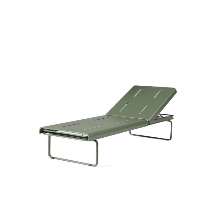 Seek and Ramble Parco Outdoor Sun Lounge Olive