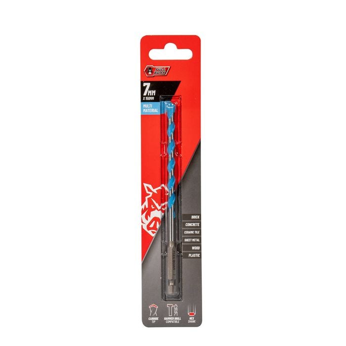 Full Boar 7 x 150mm Multi-Material Drill Bit FMMD-7150H