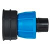 Anka Female Coupling Reducing 20 x 15mm Black/Blue