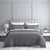 Jason Commercial King Single Studio Stripe Quilt Cover Set 165x210cm Slate