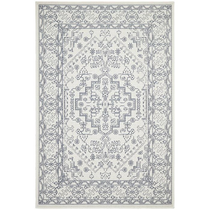 Breeze 5555 White 280X190Cm Rug