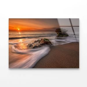 Sea Sunrise   Print 100% Australian Made 50 x 40cm  (Acrylic)