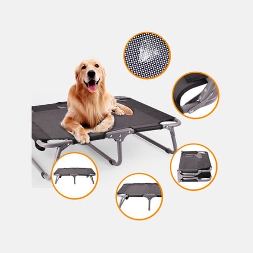 Dog trampoline bed bunnings sales