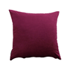 NNEOBA Velvet Pillow Cases Cushion Cover(33-Plum) 45cmx45cm