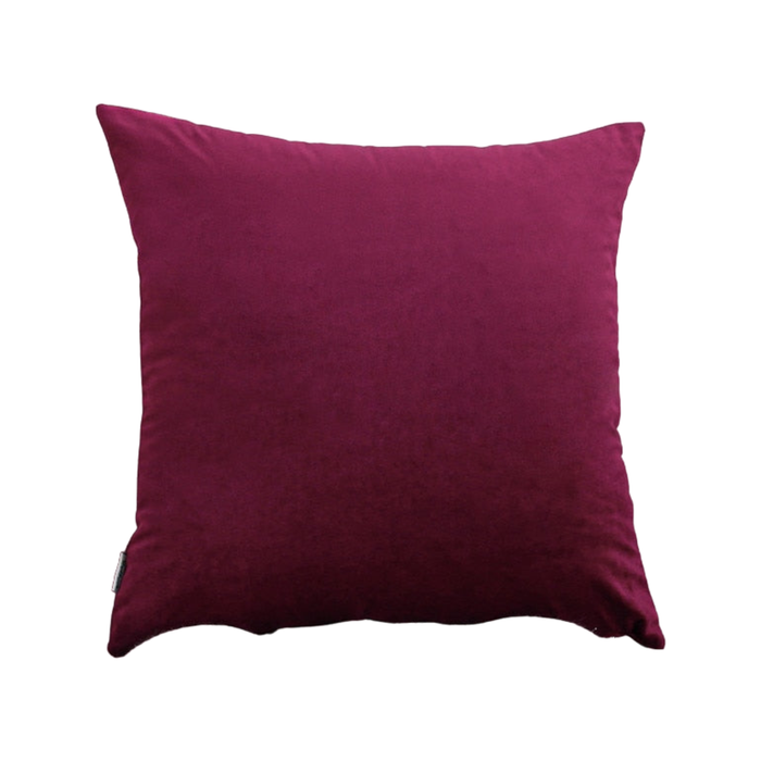 NNEOBA Velvet Pillow Cases Cushion Cover(33-Plum) 45cmx45cm