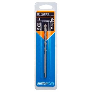 Sutton Tools 7 x 125mm Quick Release Holesaw TCT Pilot Drill