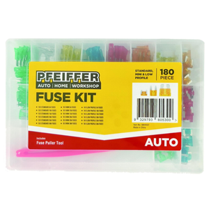 Pfeiffer 180 Piece Auto Fuse Kit 