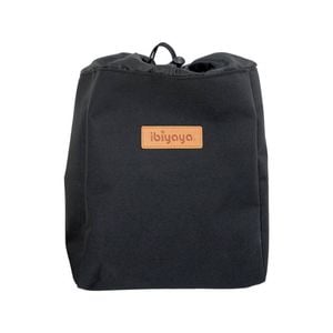 Ibiyaya Molle Storage Pouch/Accessory for Pet Strollers/Carriers Black