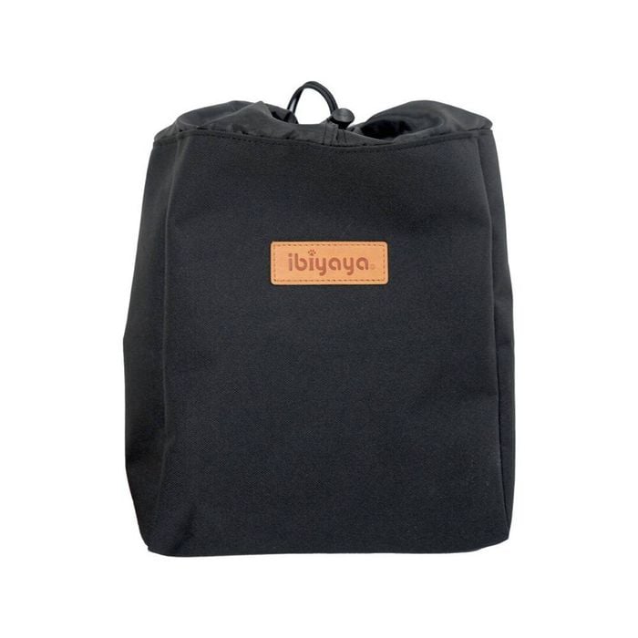 Ibiyaya Molle Storage Pouch/Accessory for Pet Strollers/Carriers Black