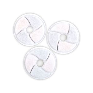 Pet Zone Replacement Filters for 2.6L Automatic Pet Water Fountain - 3 Pack