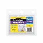 UNi-PRO 100mm Little Ripper Microfibre Mini Roller Covers 10 Pack 10mm Nap