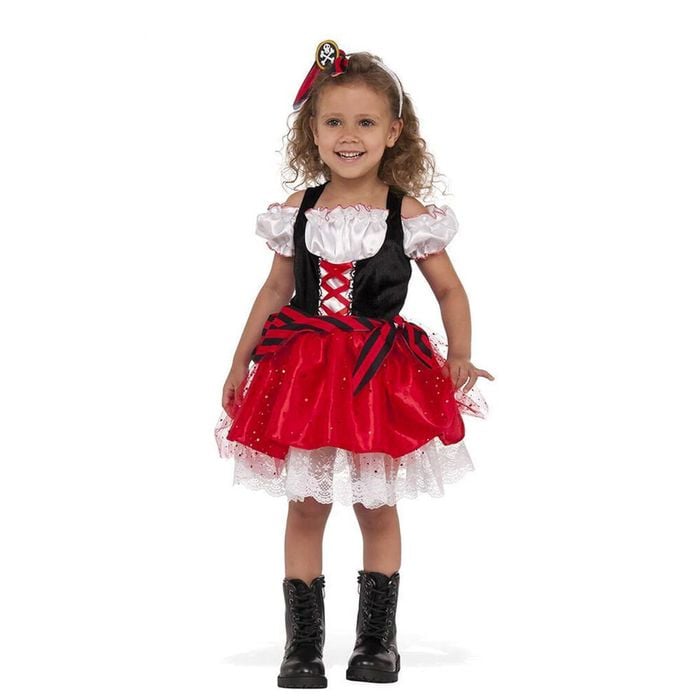 Rubies Sweet Pirate Baby/Kids Girls Dress Up Halloween Party Costume Size XS