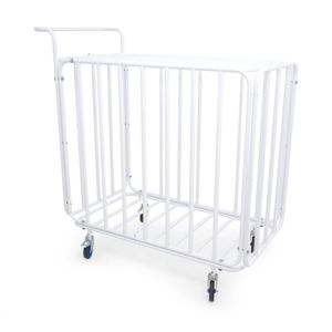 Victor Sports Ball Carry Cage Heavy Duty Steel Lockable Opening 110x60x95cm