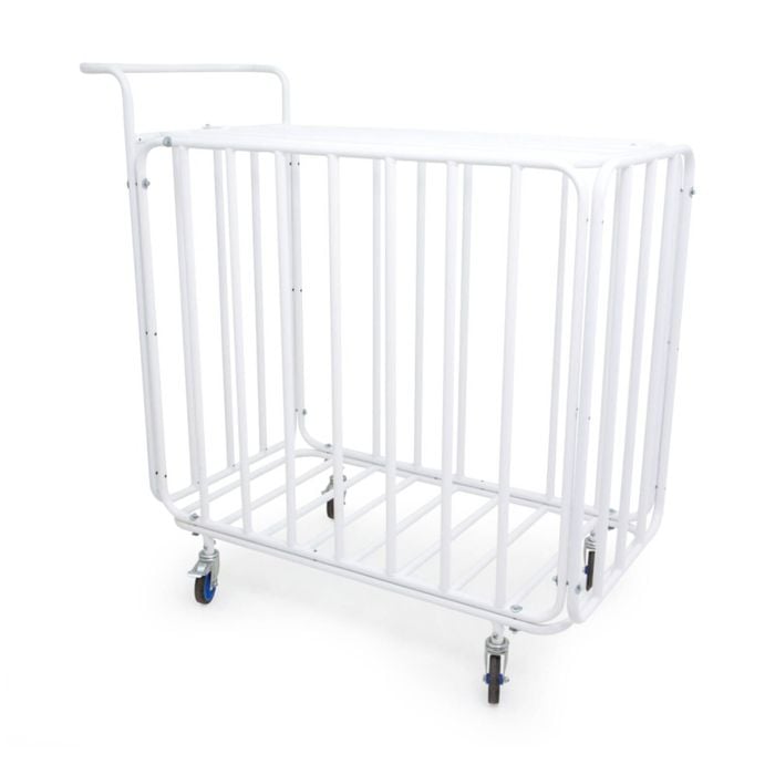 Victor Sports Ball Carry Cage Heavy Duty Steel Lockable Opening 110x60x95cm