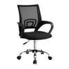 Homfur Mesh Office Chair Mid Back Ergonomic Comfortable Desk Chair For Home Office
