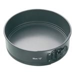 Mastercraft 30cm Springform Non-Stick Heavy Base Round Cake Pan - Black