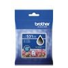 Brother LC531BK Black Ink Cartridge for DCP-J1310DW DCP-J1360DW DCP-J1260W – 250 Pages