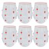 6PK Urban Kaya Strawberry Stemless Wine Drinking Glass 520ml 12cm Red