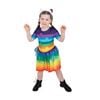 Gabby Rainbow Tutu Kids Halloween Costume from Gabby's Dollhouse with Dress, 3-5-YRS