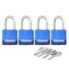 Master Lock 45mm Excell Covered Padlock - 4 Pack