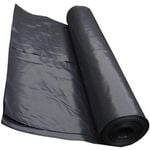 Brutus 2m x 20m Black Polythene