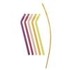 B.box Reusable Silicone Straws - Very Berry