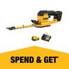DeWALT 18V XR 20cm Compact Hedge Trimmer 2.0Ah Kit