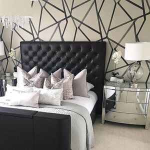 Wallpaper Trader Sumi Geometric Wallpaper Roll 10.05m X 68.6cm, Black