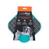 LickiMat Slomo Wet & Dry Double Slow Food Dog Bowl - Blue